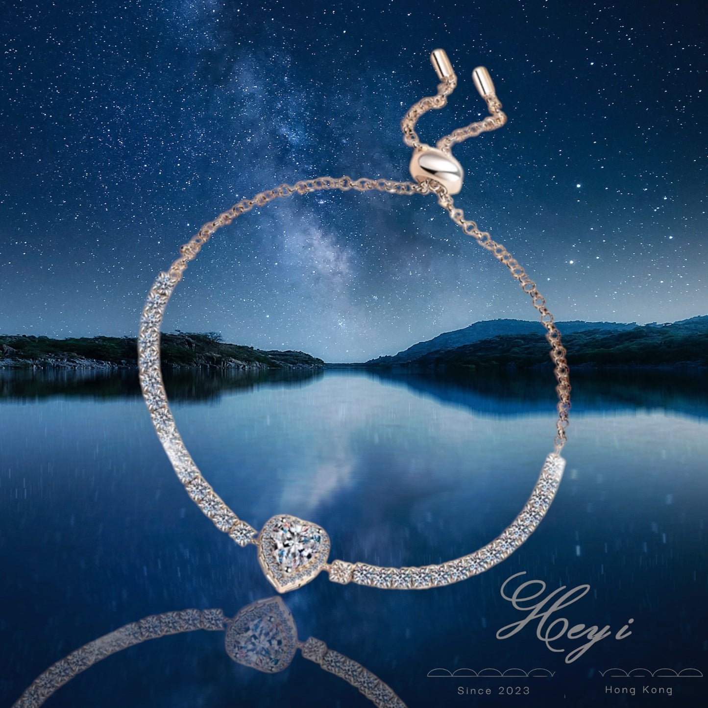 Moissanite Bracelet 1 , 2 Carat (FaithHK#74)