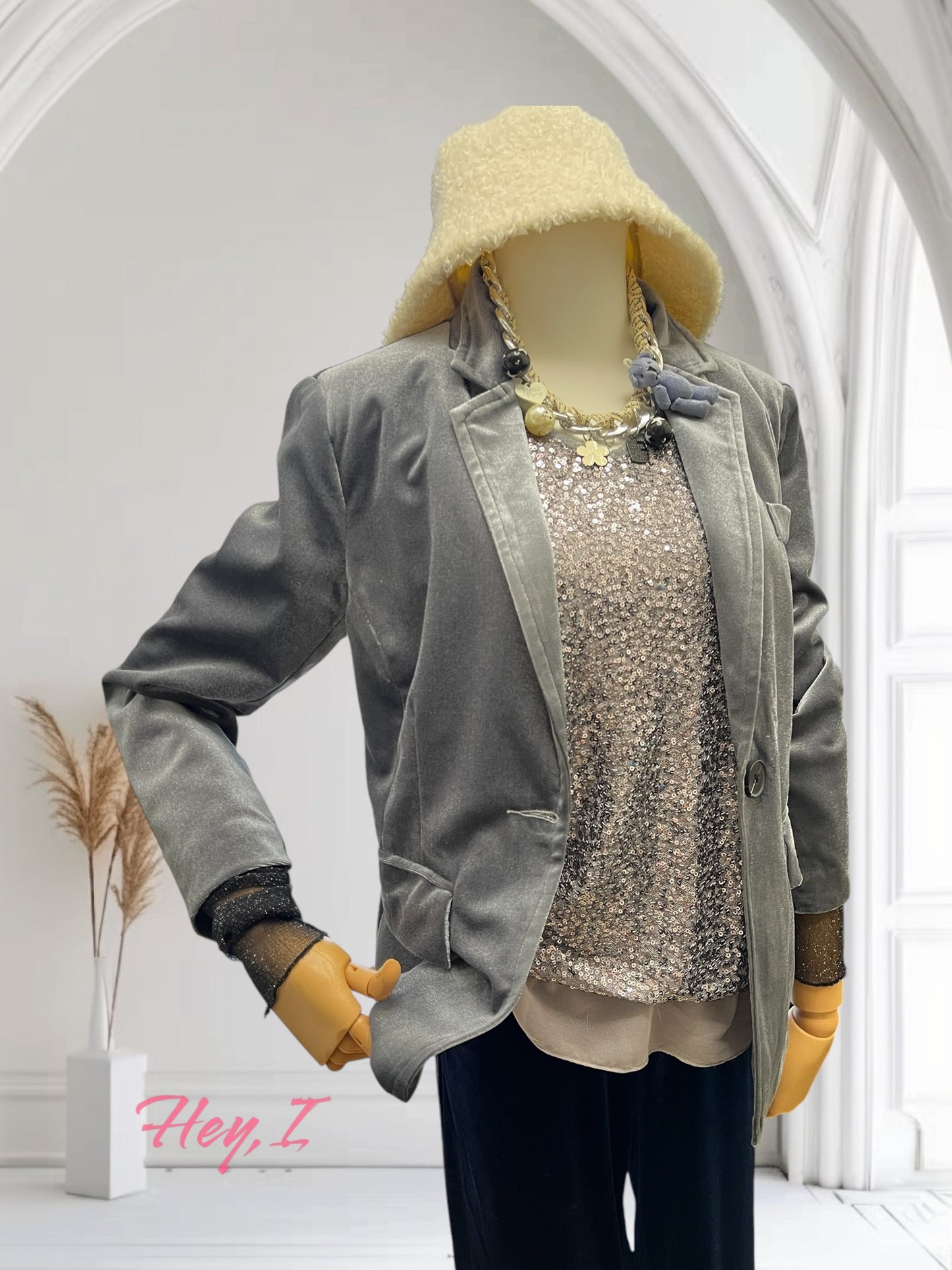 Velvet Blazer
