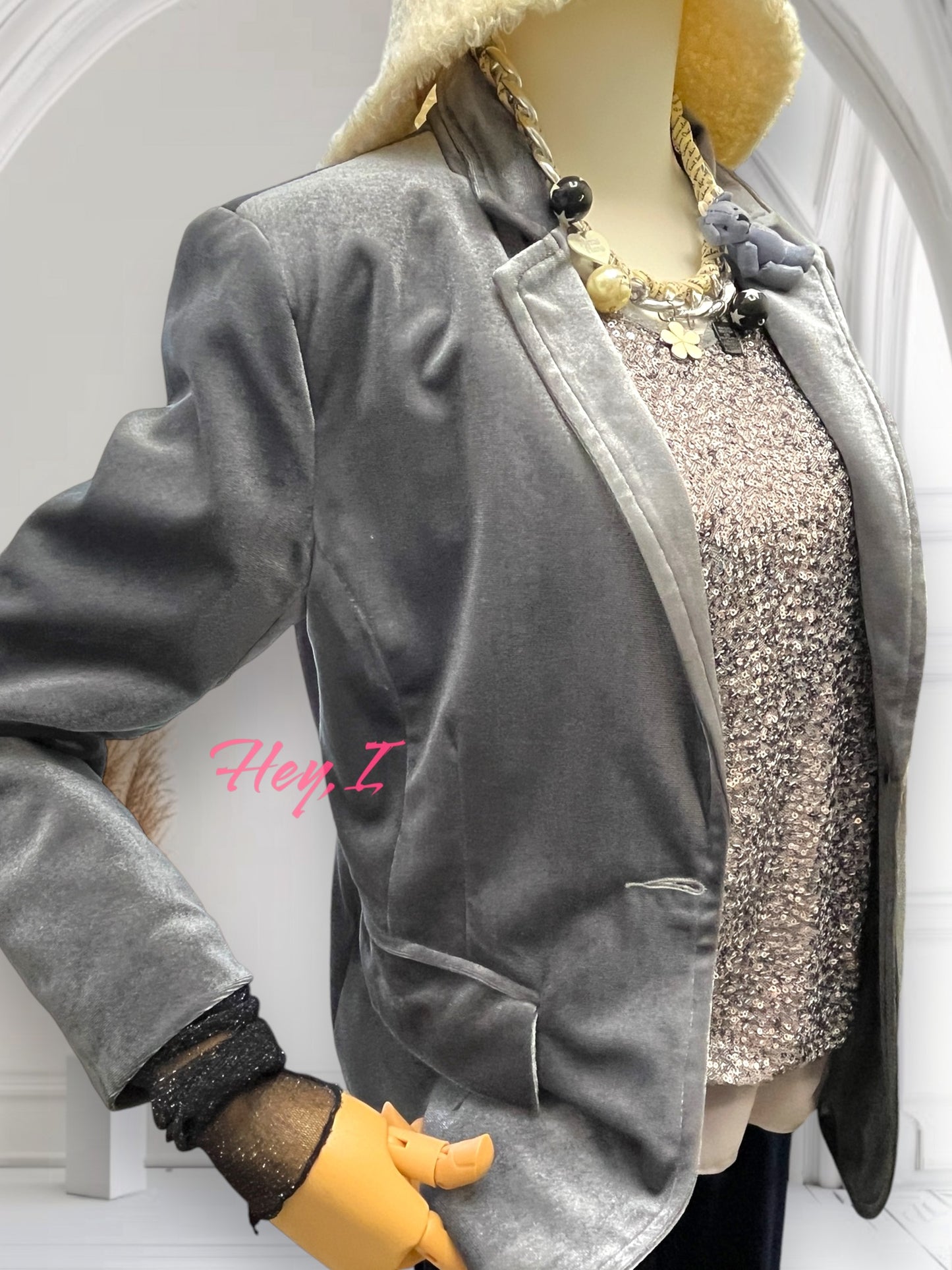 Velvet Blazer