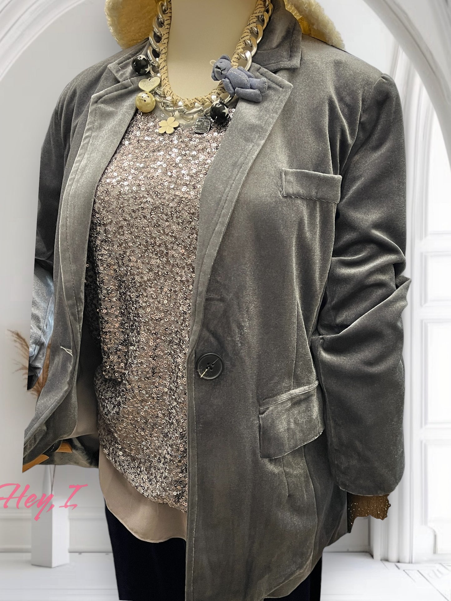 Velvet Blazer